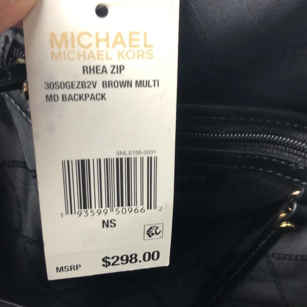 NEW Michael Kors Rhea Designer Backpack